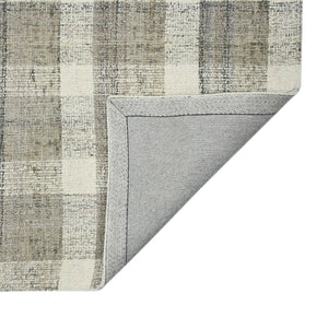Amer Rugs Tartan Farmhouse Plaid Hand-tufted Area Rug - Luxurious 100% Wool, Perfect For High-traffic Spaces Sand Wool Tra40203
