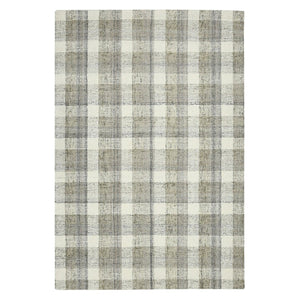 Amer Rugs Tartan Farmhouse Plaid Hand-tufted Area Rug - Luxurious 100% Wool, Perfect For High-traffic Spaces Sand Wool Tra40203