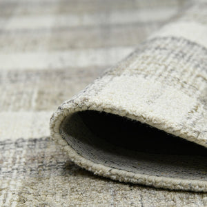 Amer Rugs Tartan Farmhouse Plaid Hand-tufted Area Rug - Luxurious 100% Wool, Perfect For High-traffic Spaces Sand Wool Tra40203