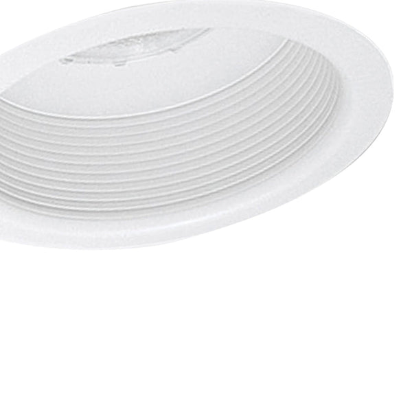 Thomas Lighting Trace Recessed Baffle Trim Matte White Flush Ceiling Light for Modern Interiors TRB30W