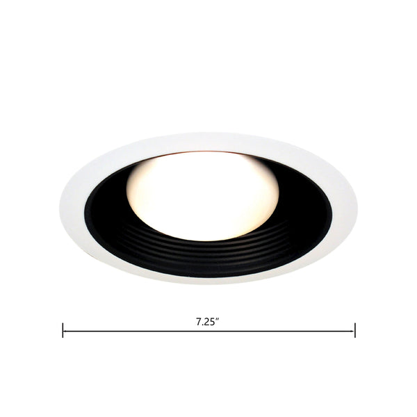 Thomas Lighting Core Recessed Baffle Trim Two Tone Enclosed Design for Contemporary Ceiling Lighting TRB30