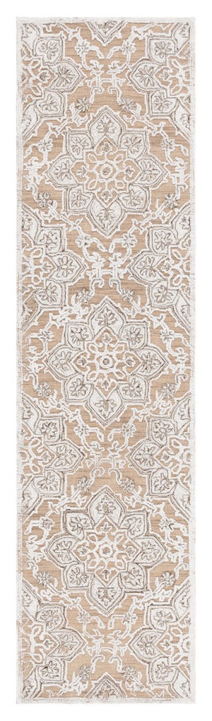 Safavieh Trace 304 Hand Tufted Transitional Rug Gold / Ivory TRC304D-8