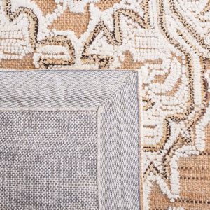 Safavieh Trace 304 Hand Tufted Transitional Rug Gold / Ivory TRC304D-8