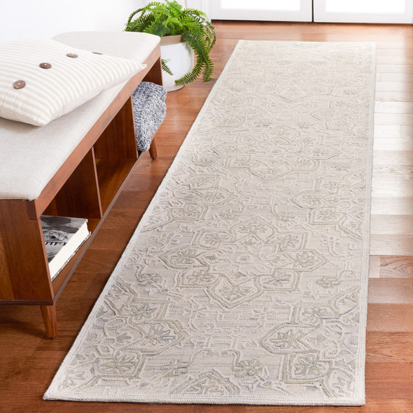 Safavieh Trace 304 Hand Tufted Transitional Rug Grey / Ivory TRC304F-8