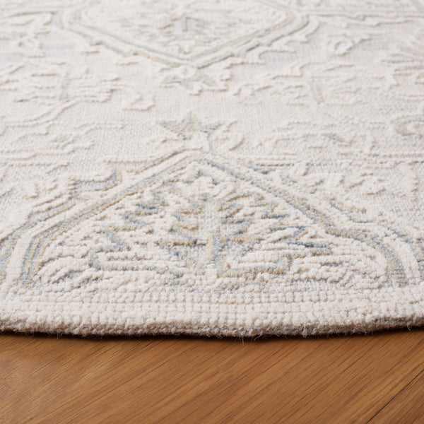 Safavieh Trace 304 Hand Tufted Transitional Rug Grey / Ivory TRC304F-8