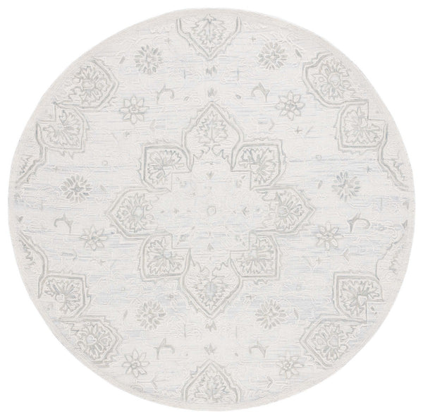 Safavieh Trace 304 Hand Tufted Transitional Rug Grey / Ivory TRC304F-8