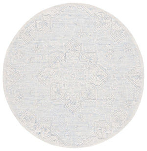 Safavieh Trace 304 Hand Tufted Transitional Rug Light Blue / Ivory TRC304K-8
