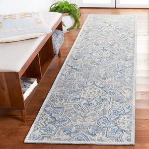 Safavieh Trace 304 Hand Tufted Transitional Rug Blue / Ivory TRC304M-8