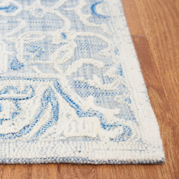 Safavieh Trace 304 Hand Tufted Transitional Rug Blue / Ivory TRC304M-8