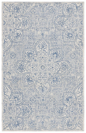 Safavieh Trace 304 Hand Tufted Transitional Rug Blue / Ivory TRC304M-8