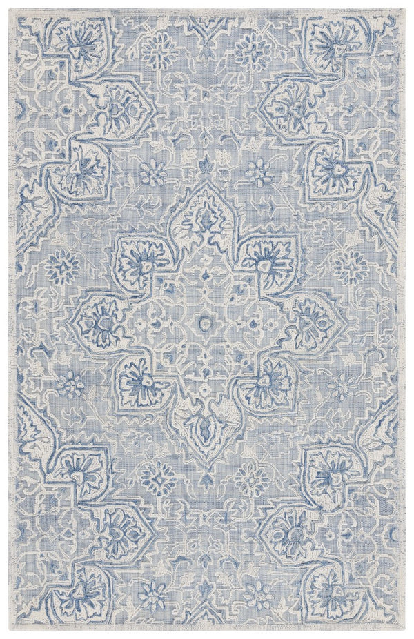 Safavieh Trace 304 Hand Tufted Transitional Rug Blue / Ivory TRC304M-8