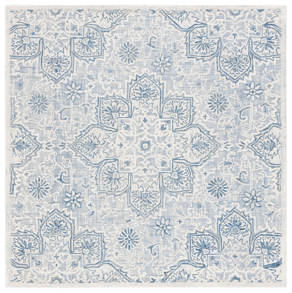 Safavieh Trace 304 Hand Tufted Transitional Rug Blue / Ivory TRC304M-8