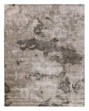 Jaipur Living Transcend Glacier Trd01 Tufted Handmade 100% Viscose Abstract Abstract Indoor Rug Gray, Sage 100% Viscose, 100% Polyester Rug129669