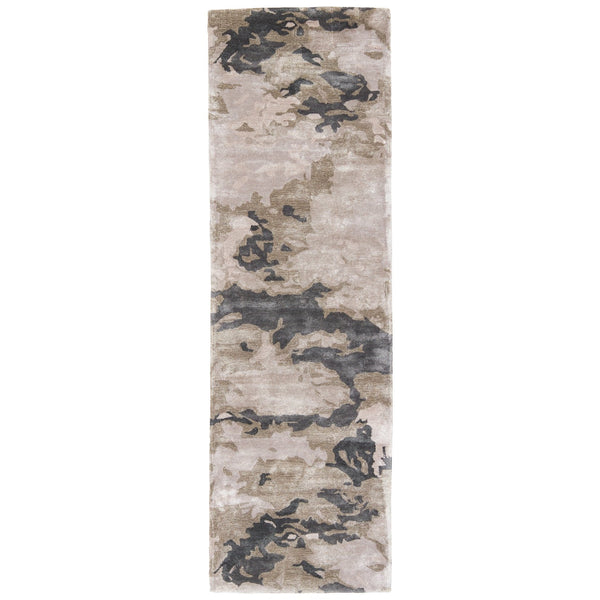 Jaipur Living Transcend Glacier Trd01 Tufted Handmade 100% Viscose Abstract Abstract Indoor Rug Gray, Sage 100% Viscose, 100% Polyester Rug129669