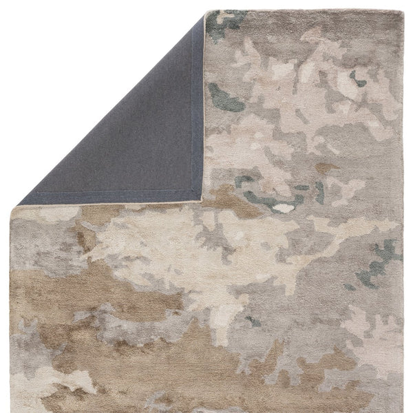 Jaipur Living Transcend Glacier Trd05 Tufted Handmade 100% Viscose Contemporary/Modern Abstract Indoor Rug Taupe, Tan 100% Viscose, 100% Polyester Rug145732