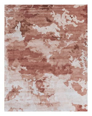 Jaipur Living Jaipur Living Glacier Viscose Hand Tufted Abstract Plush Accent Rug for Bedroom Peach RSW104711