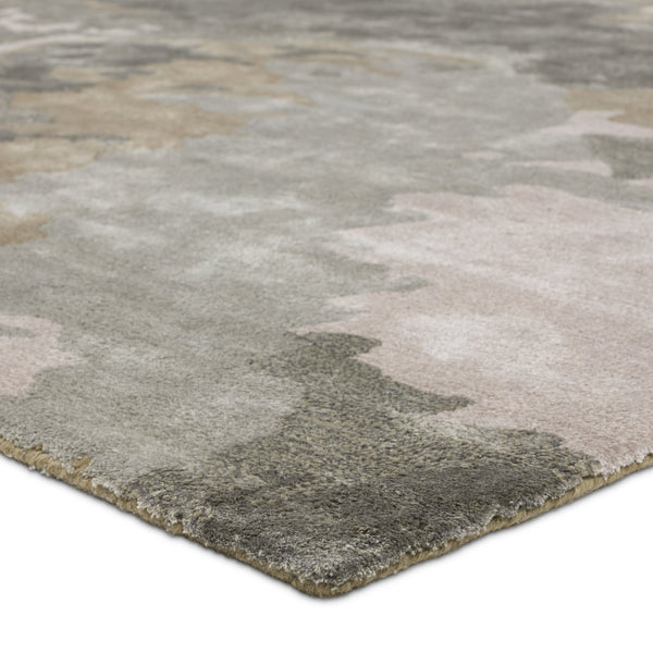Jaipur Living Jaipur Living Glacier Viscose Hand Tufted Abstract Plush Accent Rug for Bedroom Green RSW104712
