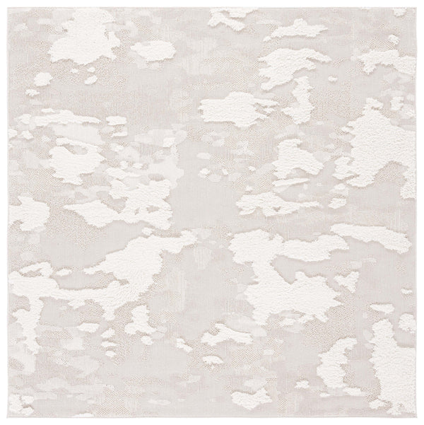 Safavieh Trends Luxurious Beige And Ivory Area Rug - Stylish Design For Modern Homes And Elegant Spaces Beige ,Ivory 70% Polyester,30% Polypropylene Trd100b-5r