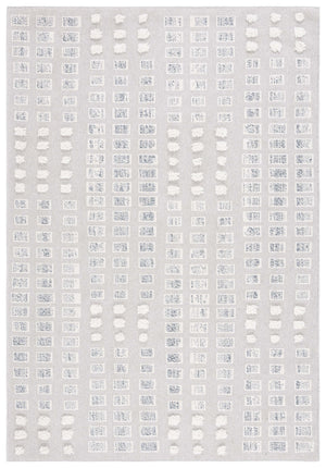 Safavieh Trends 122f Elegant Grey And Ivory Area Rug - Stylish Home Décor For Modern Living Spaces Grey ,Ivory 70% Polyester,30% Polypropylene Trd122f-5