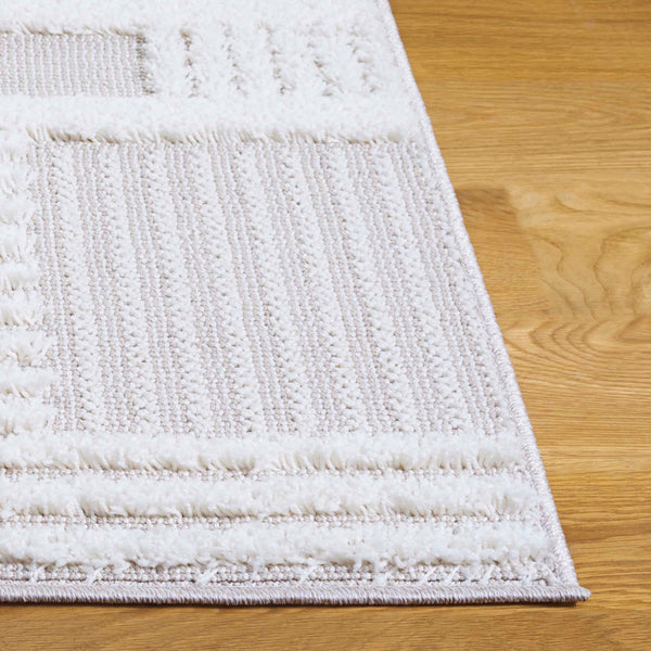 Safavieh Trends 126b Elegant Beige And Ivory Area Rug For Luxurious Home Decor And Comfort Enhancement Beige ,Ivory 70% Polyester,30% Polypropylene Trd126b-9r