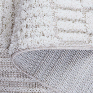 Safavieh Trends 126b Elegant Beige And Ivory Area Rug For Luxurious Home Decor And Comfort Enhancement Beige ,Ivory 70% Polyester,30% Polypropylene Trd126b-9r