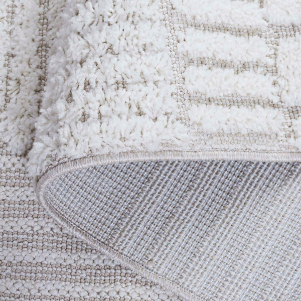 Safavieh Trends 126b Elegant Beige And Ivory Area Rug For Luxurious Home Decor And Comfort Enhancement Beige ,Ivory 70% Polyester,30% Polypropylene Trd126b-9r