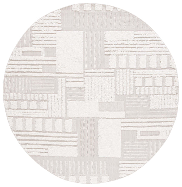 Safavieh Trends 126b Elegant Beige And Ivory Area Rug For Luxurious Home Decor And Comfort Enhancement Beige ,Ivory 70% Polyester,30% Polypropylene Trd126b-9r