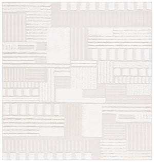 Safavieh Trends 126b Elegant Beige And Ivory Area Rug For Luxurious Home Decor And Comfort Enhancement Beige ,Ivory 70% Polyester,30% Polypropylene Trd126b-9r