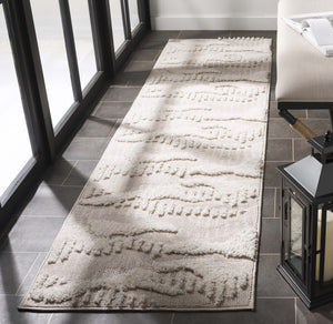 Safavieh Trends Exquisite Area Rug - Modern Abstract Design In Serene Beige And Ivory For Timeless Elegance Beige ,Ivory 70% Polyester,30% Polypropylene Trd128b-5