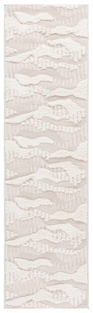 Safavieh Trends Exquisite Area Rug - Modern Abstract Design In Serene Beige And Ivory For Timeless Elegance Beige ,Ivory 70% Polyester,30% Polypropylene Trd128b-5