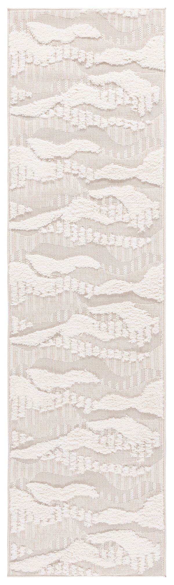 Safavieh Trends Exquisite Area Rug - Modern Abstract Design In Serene Beige And Ivory For Timeless Elegance Beige ,Ivory 70% Polyester,30% Polypropylene Trd128b-5