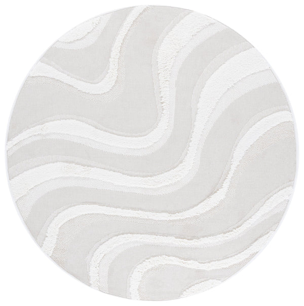 Safavieh Trends Elegant Power-loomed Area Rug – Timeless Modern Design In Luxurious Beige And Ivory Hues Beige ,Ivory 70% Polyester,30% Polypropylene Trd134b-4