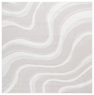 Safavieh Trends Elegant Power-loomed Area Rug – Timeless Modern Design In Luxurious Beige And Ivory Hues Beige ,Ivory 70% Polyester,30% Polypropylene Trd134b-4