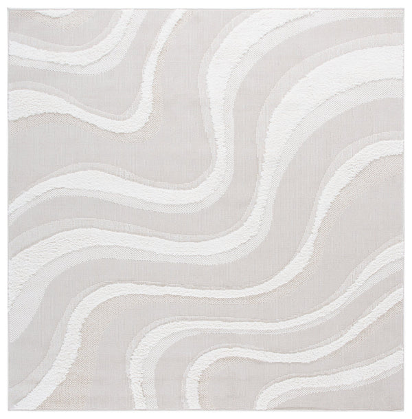 Safavieh Trends Elegant Power-loomed Area Rug – Timeless Modern Design In Luxurious Beige And Ivory Hues Beige ,Ivory 70% Polyester,30% Polypropylene Trd134b-4