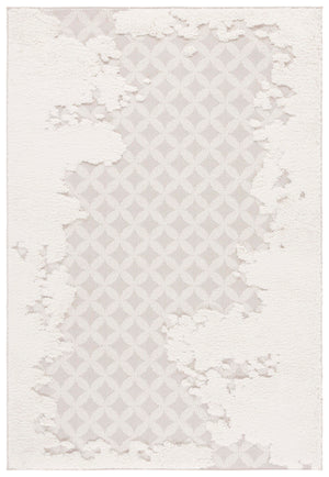 Safavieh Trends Modern Area Rug – Luxurious Plush Texture, Durable Craftsmanship, Timeless Design For Any Space Beige ,Ivory 70% Polyester,30% Polypropylene Trd136b-7r