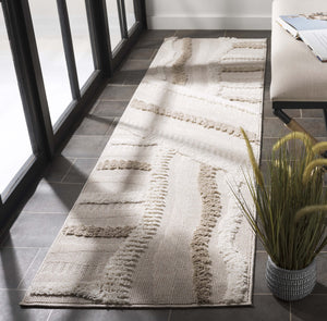 Safavieh Trends Luxurious Area Rug In Serene Beige And Ivory - Enhance Your Home Décor With Elegance Beige ,Ivory 70% Polyester,30% Polypropylene Trd138b-5