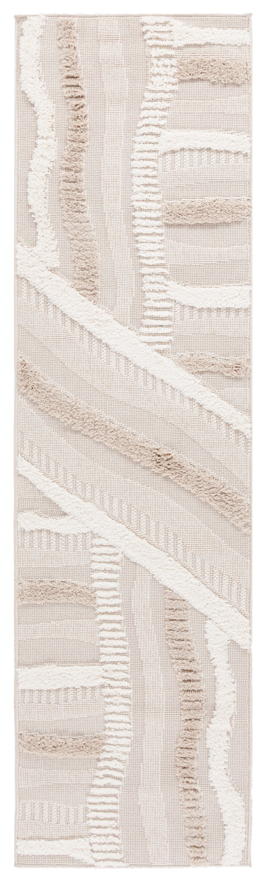 Safavieh Trends Luxurious Area Rug In Serene Beige And Ivory - Enhance Your Home Décor With Elegance Beige ,Ivory 70% Polyester,30% Polypropylene Trd138b-5