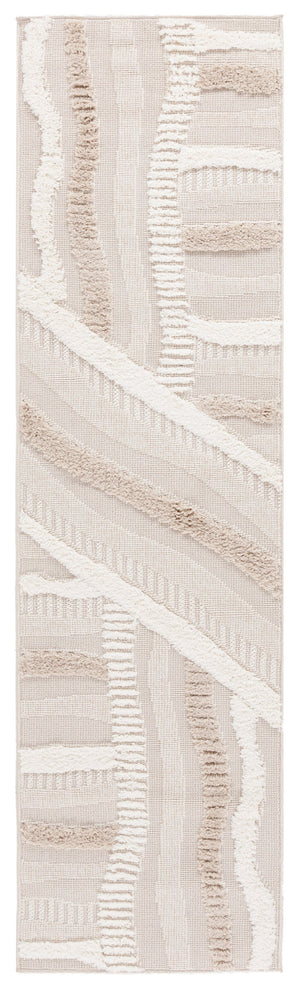 Safavieh Trends Luxurious Area Rug In Serene Beige And Ivory - Enhance Your Home Décor With Elegance Beige ,Ivory 70% Polyester,30% Polypropylene Trd138b-5