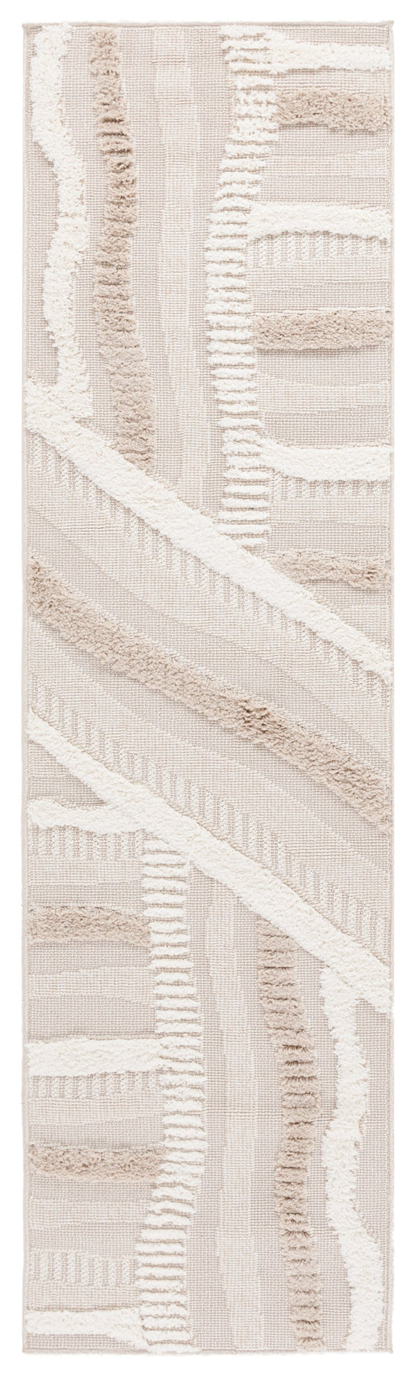 Safavieh Trends Luxurious Area Rug In Serene Beige And Ivory - Enhance Your Home Décor With Elegance Beige ,Ivory 70% Polyester,30% Polypropylene Trd138b-5