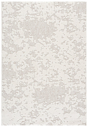Safavieh Trends Solid Ivory Taupe Low Pile Hallway Runner Polyester Jute Blend Modern Neutral 5'-3" x 7'-6" TRD500A-5