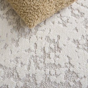 Safavieh Trends Solid Ivory Taupe Low Pile Hallway Runner Polyester Jute Blend Modern Neutral 8'-0" x 10'-0" TRD500A-8