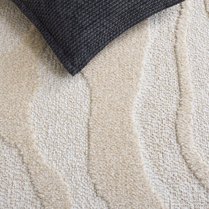 Safavieh Trends Power Loomed Solid Beige Ivory Runner Rug for Hallway or Kitchen Floor 2'-2" x 8'-0" TRD502B-28