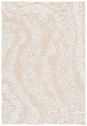 Safavieh Trends Power Loomed Solid Beige Ivory Runner Rug for Hallway or Kitchen Floor 5'-3" x 7'-6" TRD502B-5