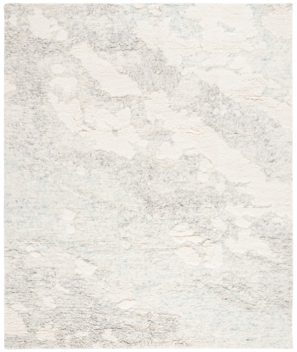 Safavieh Tribeca 117 Hand Knotted Modern Rug Grey / Ivory 8' x 10'