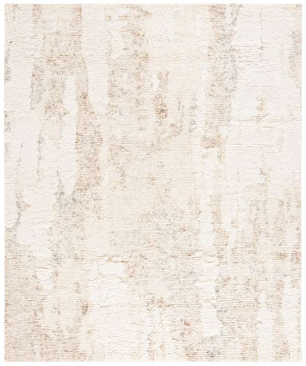 Safavieh Tribeca 119 Hand Knotted Modern Rug Grey / Beige 9' x 12'