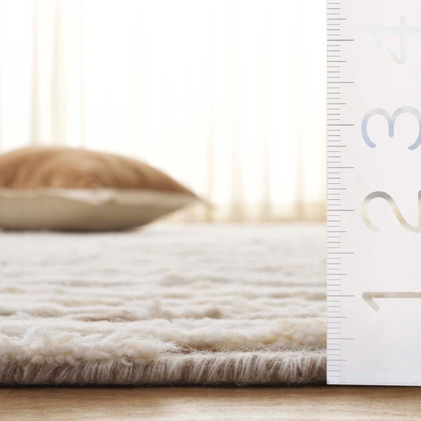 Safavieh Tribeca Luxurious Wool Pile Rug In Elegant Beige And Brown Tones For Stylish Home Decor Beige ,Brown Wool Pile Tri120t-9