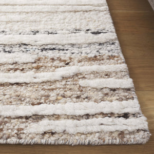 Safavieh Tribeca Luxurious Wool Pile Area Rug – Elegant Ivory And Brown Design For Stunning Interiors Ivory ,Brown Wool Pile Tri121a-6