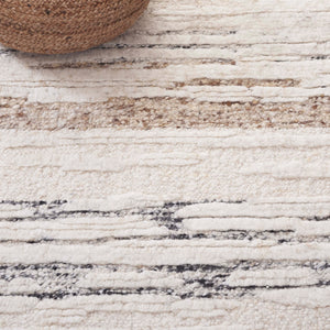 Safavieh Tribeca Luxurious Wool Pile Area Rug – Elegant Ivory And Brown Design For Stunning Interiors Ivory ,Brown Wool Pile Tri121a-6