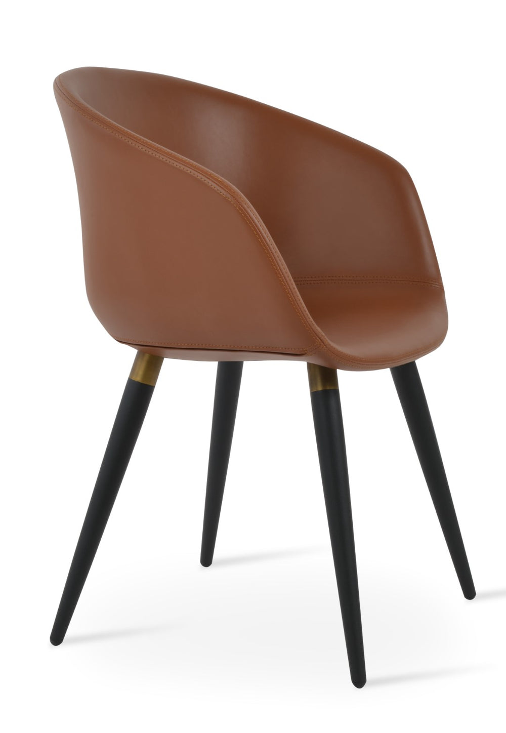 Soho Concept Tribeca Ana Counter Bar Dining Chair - Stylish Fabrics, 10-year Guarantee, Walnut Finish & Comfort Walnut  Soho-concept-dining-chair-06051