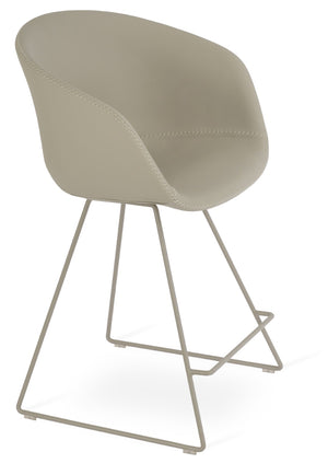 Soho Concept Tribeca Wire Stools - Stylish Counter & Bar Seating In Premium Fabrics With 10-year Warranty Options Ppm Bone  Soho-concept-dining-chair-09957